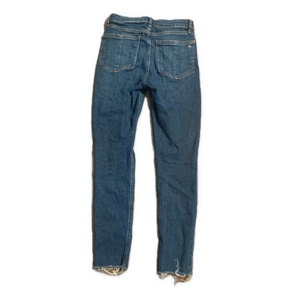 rag bone wdd21f2639clja Nine Jasper High Rise Skinny Jeans Denim 25 - Picture 3 of 5